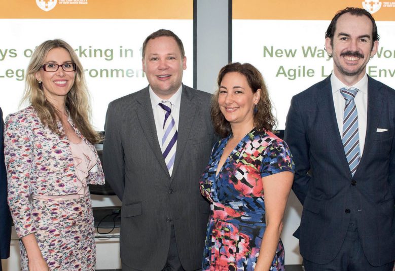 From left: Chris Savundra, Martina Ludvigova, Chris D’Aeth, Marina Chiovetti, Paul McLachlan, Ann-Marie Boumerhe.