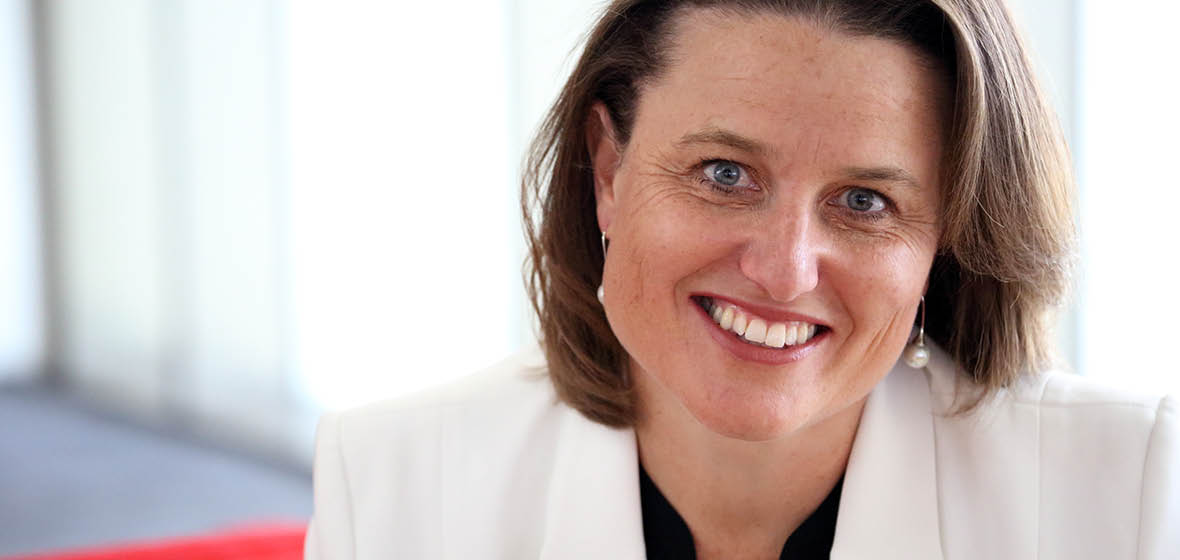 Headshot of Dr Kirstin Ferguson, company director and founder of the #CelebratingWomen movement.