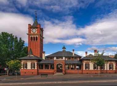 Historical courthouse at Wagga Wagga, New South Wales, Australia