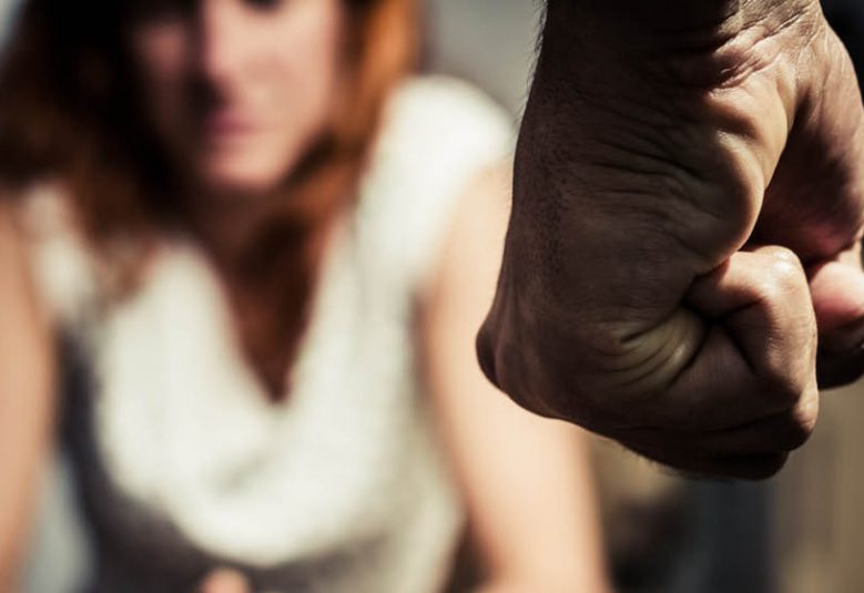 Man with a closed fist