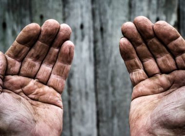Aboriginal hands