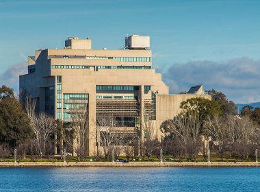 Exterior of High Court of Australia
