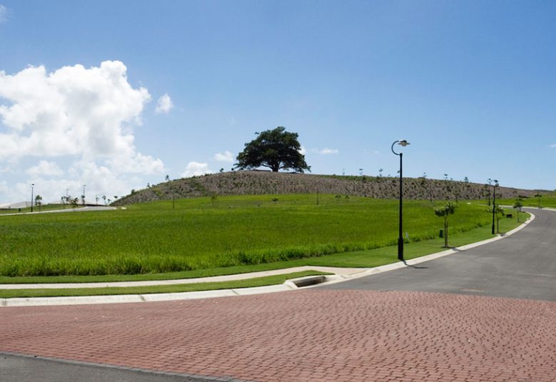Blocks of land, ready for development