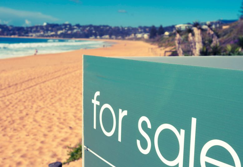 Close up of For Sale sign