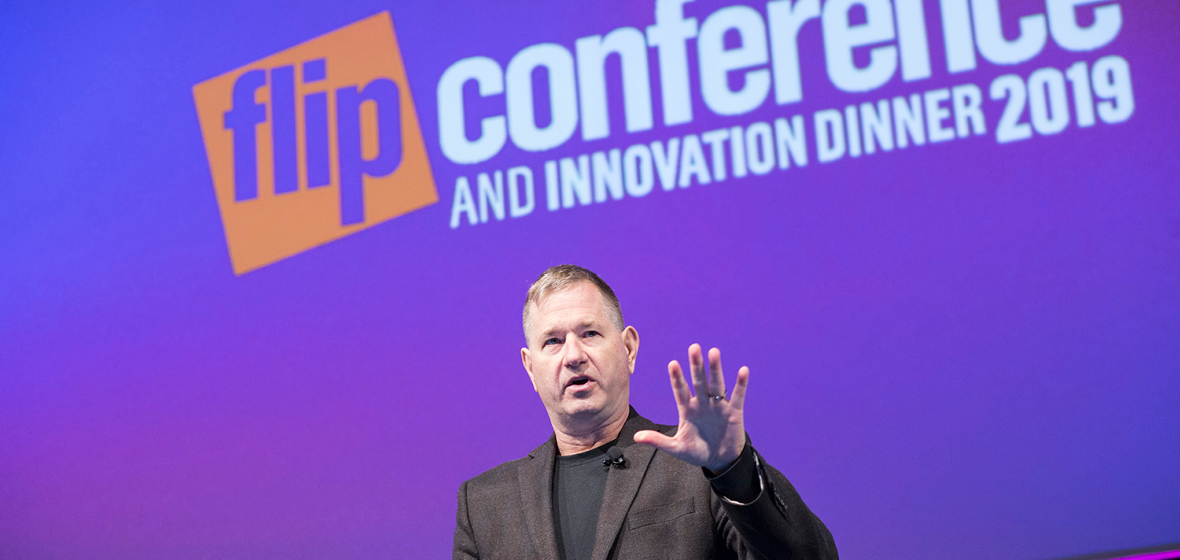 Mitch Kowalski at the Flip Conference