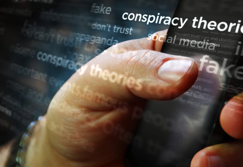 photo showing labels for types of social media disinformation