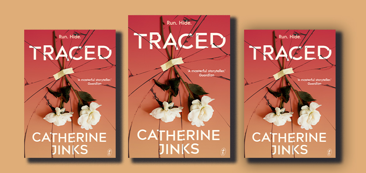 photo of cover of book Traced by Catherine Jinks