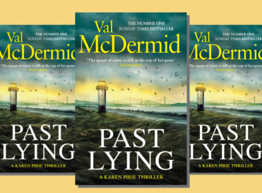 cover fo the book Past Lying by Val McDermid
